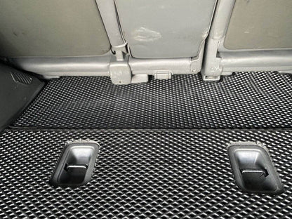 Trunk mat 2 pcs (EVA, 7 seats, black) for Lexus LX570/450d - Reelken Auto