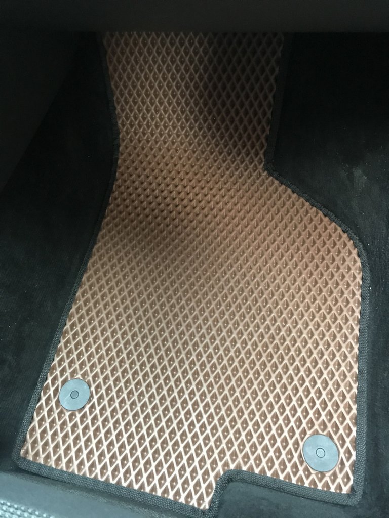 EVA Floor Mats (EU, Brown) for Volkswagen Passat B7 2012-2015 - image 2