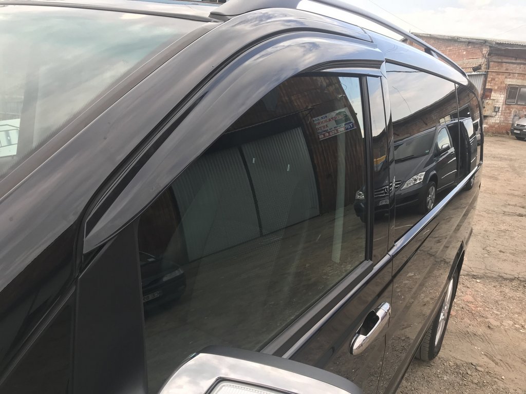 Window Deflectors (2 pcs, Sunplex Sport) for Mercedes Vito W639 2004-2014 - image 8