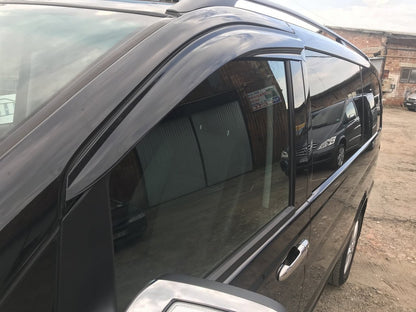 Window Deflectors (2 pcs, Sunplex Sport) for Mercedes Vito W639 2004-2014 - image 8