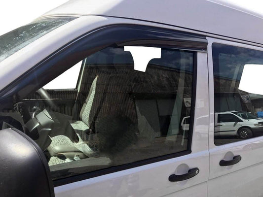 Windbreakers (2 pcs, Sunplex Sport) for Volkswagen T5 Transporter 2003-2010 - Reelken Auto