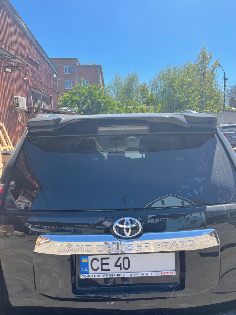 Insert spoiler (on top of native spoiler) for Toyota Land Cruiser Prado 150 - image 6