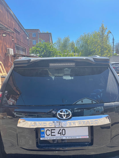 Insert spoiler (on top of native spoiler) for Toyota Land Cruiser Prado 150 - image 6