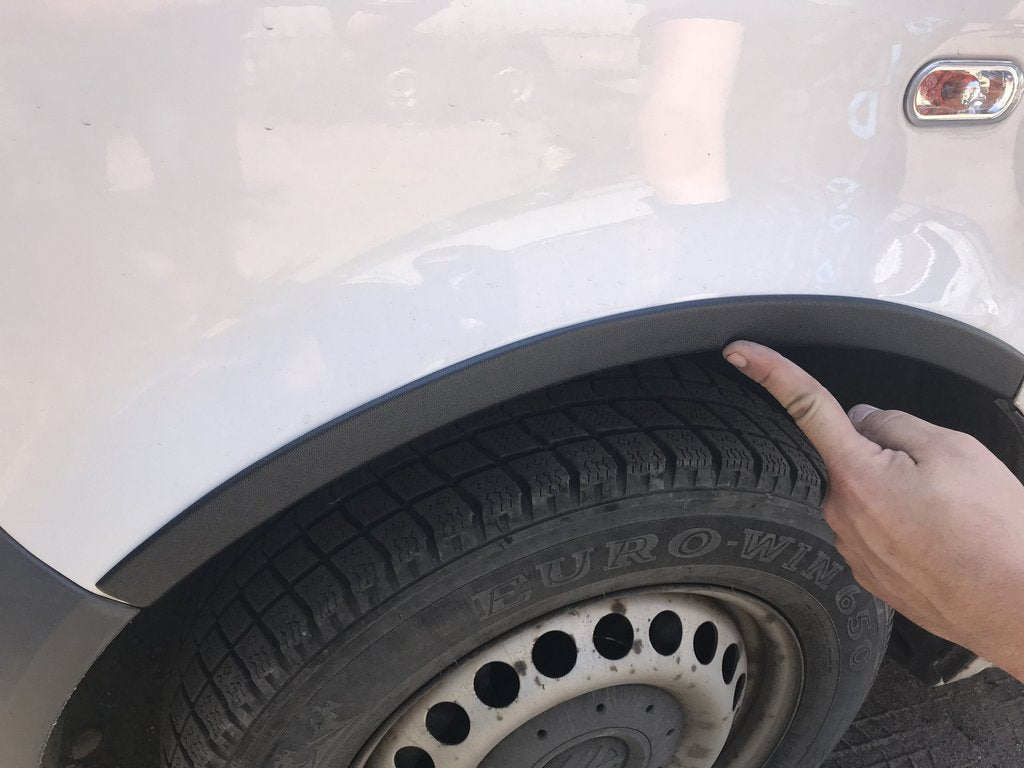 Fender flares (6 pcs, black) for Volkswagen T5 Transporter 2003-2010 - image 6