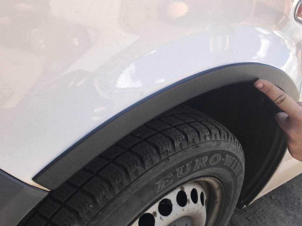 The pads on the arches (6 PCs ABS) for Volkswagen T5 Multivan 2003-2010 - Reelken Auto