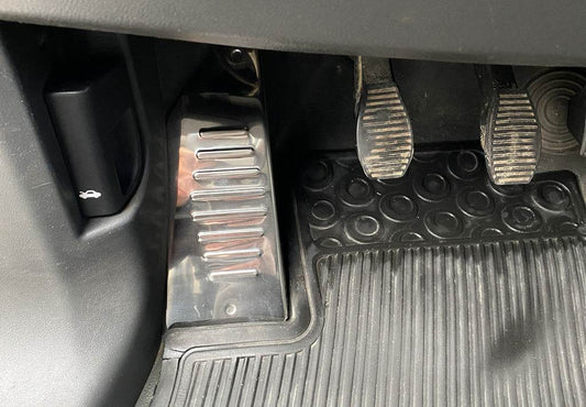 Pad on the running Board (stainless) for Peugeot Bipper - Reelken Auto