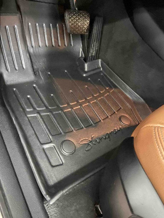 Stingray 3D mats (5 pcs, polyurethane) for BMW X3 F-25 2011-2018 - Reelken Auto