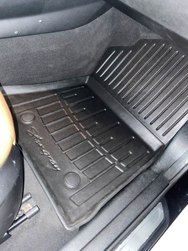 Stingray 3D mats (5 pcs, polyurethane) for BMW X4 F-26 2014-2018 - Reelken Auto