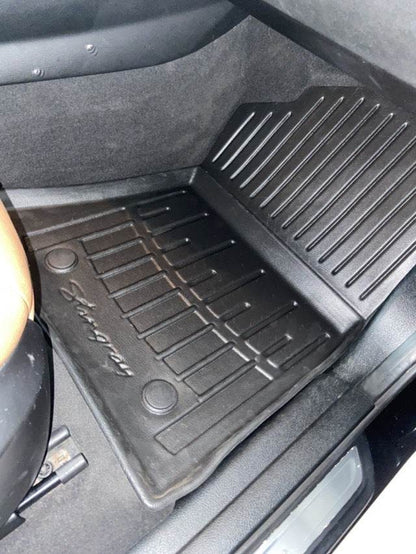 Stingray 3D mats (5 pcs, polyurethane) for BMW X4 F-26 2014-2018 - Reelken Auto