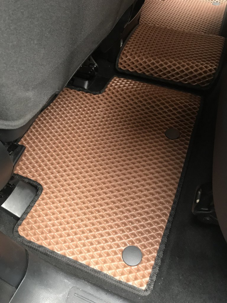 EVA Floor Mats (brick red) for Mercedes GLE/ML сlass W166 2011-2018 - image 3