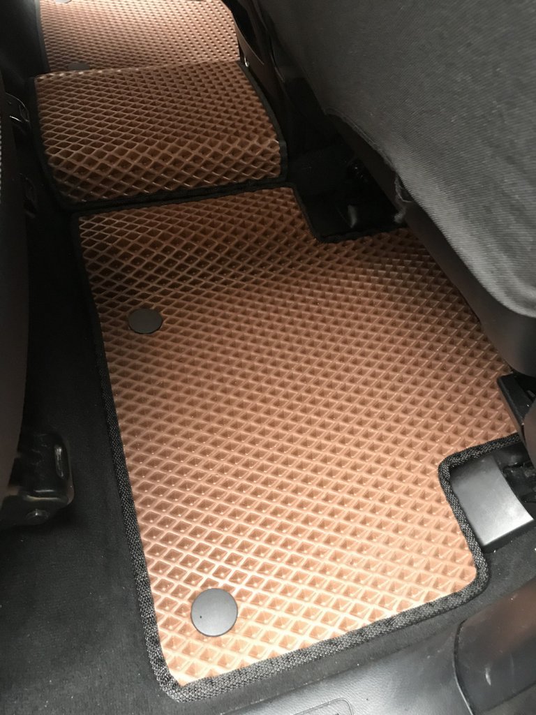EVA Floor Mats (brick red) for Mercedes GLE/ML сlass W166 2011-2018 - image 4
