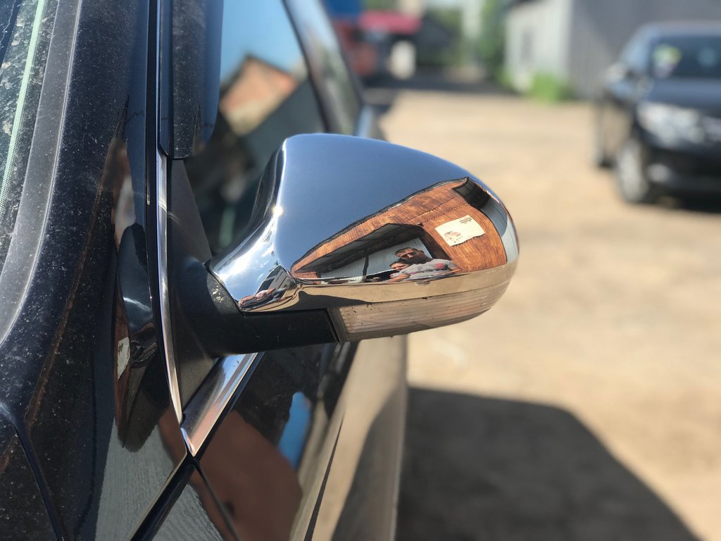 Mirror Covers (2 pcs, Stainless Steel) for Volkswagen Passat B6 2006-2012 - image 2