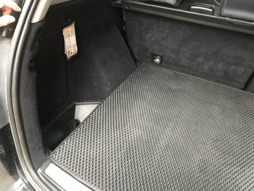 Trunk mat (EVA, black) for Mercedes GLE/ML class W166 - Reelken Auto
