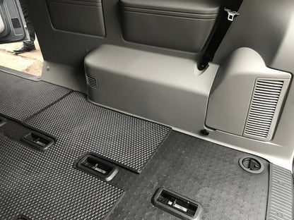 EVA floor mats V1 (long wheelbase, full interior set, black) for Volkswagen T5 2010-2015 - image 6