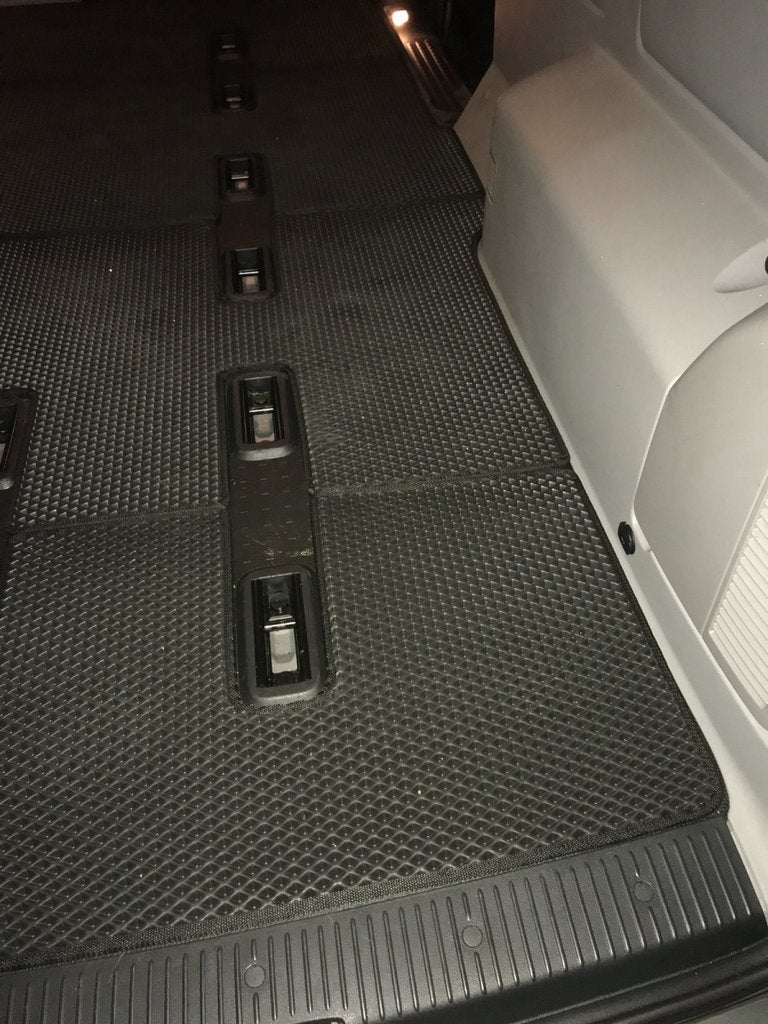 EVA floor mats V1 (long wheelbase, full interior set, black) for Volkswagen T5 2010-2015 - image 9