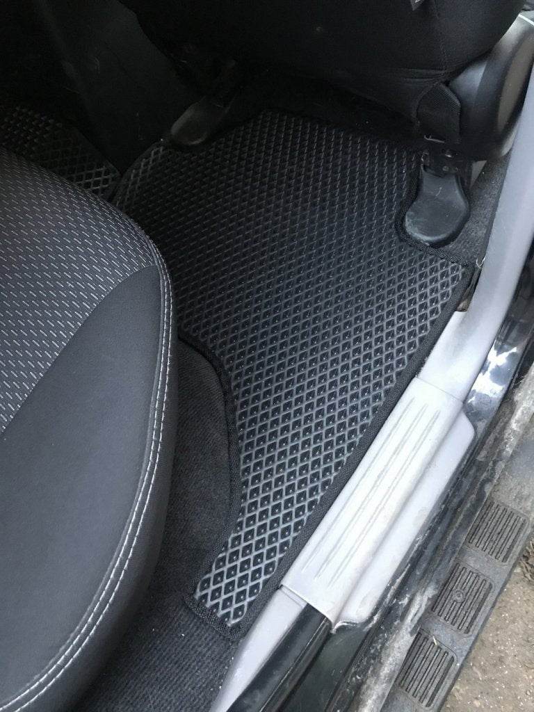 EVA mats (black) for Mitsubishi L200 2006-2015 - Reelken Auto