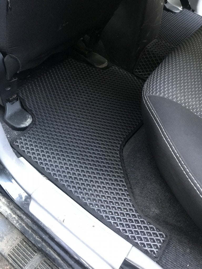 EVA Floor Mats (black) for Mitsubishi L200 2006-2015 - image 5