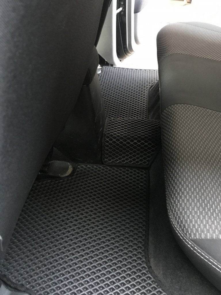 EVA mats (black) for Mitsubishi L200 2006-2015 - Reelken Auto