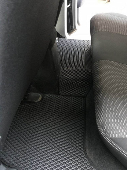 EVA mats (black) for Mitsubishi L200 2006-2015 - Reelken Auto