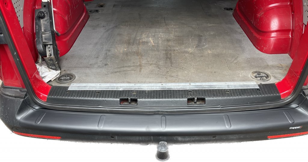 Rear Bumper Protector EuroCap (ABS) for Volkswagen T5 2010-2015 - image 5
