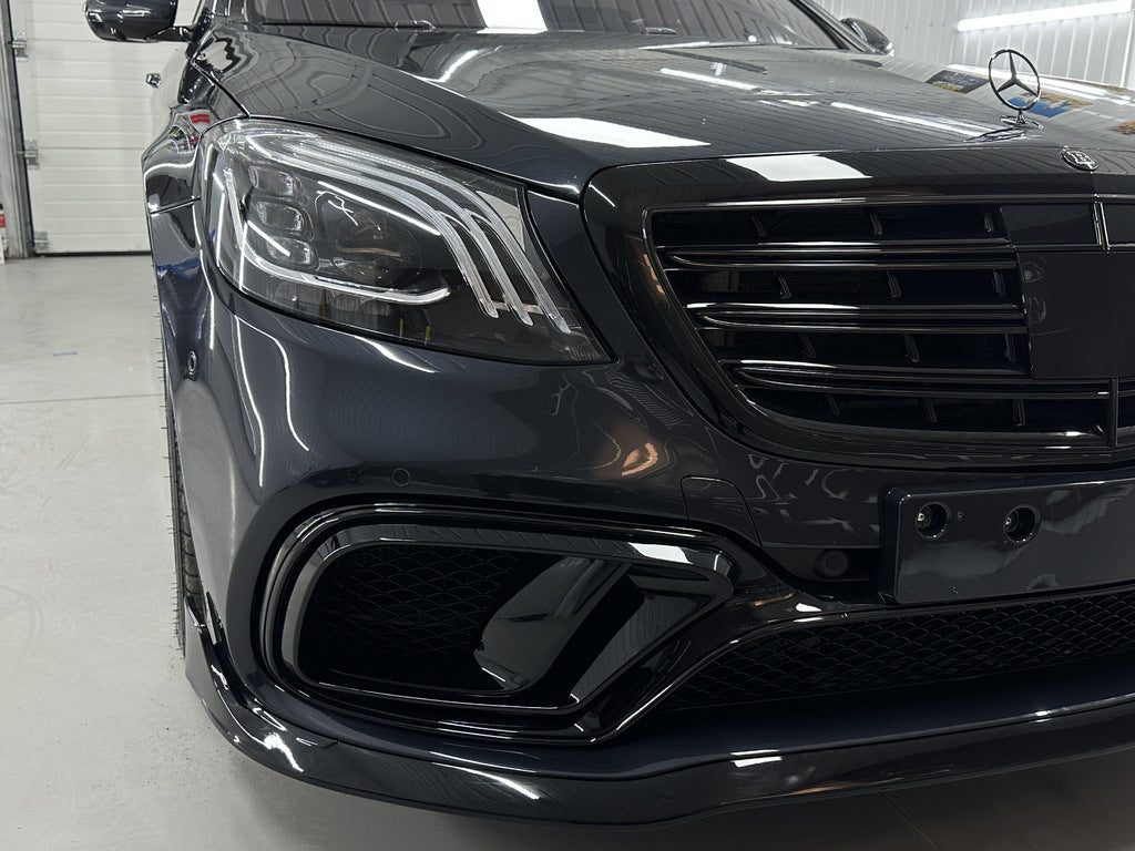 BRB body kit set (black, 2018+) for Mercedes S-сlass W222 2013-2022 - image 33
