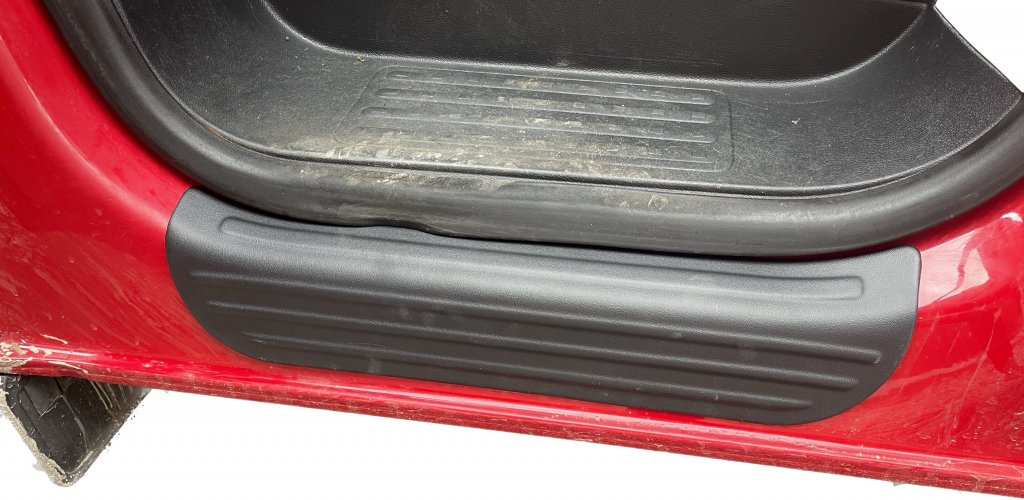 Door Sill Covers EuroCap (2 pcs, ABS) for Volkswagen T5 2010-2015 - image 3