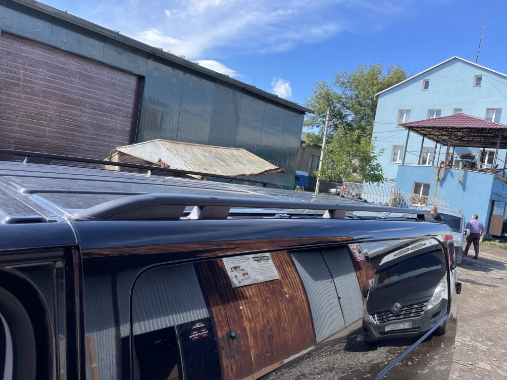 Skyport Roof Rails (black) for Peugeot Expert 2017- - image 2