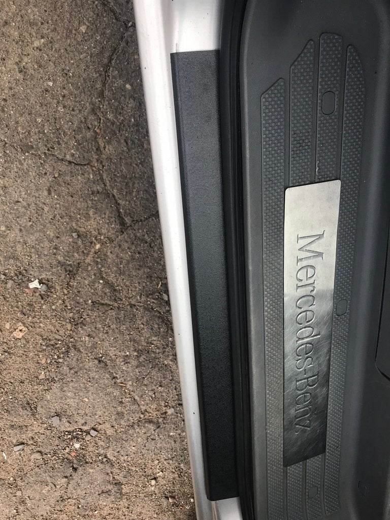 Door sills DDU Mat (2 pcs, plastic) for Mercedes Vito W639 2004-2014 - Reelken Auto
