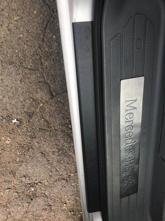 Door sills DDU Mat (2 pcs, plastic) for Mercedes Vito W639 2004-2014 - Reelken Auto