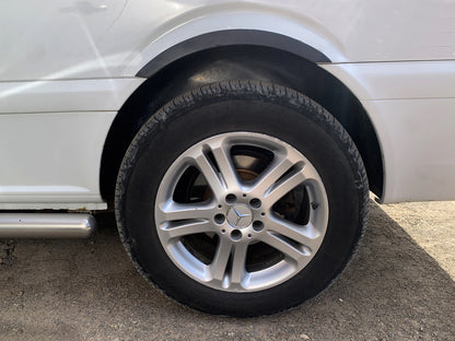 Fender flares (4 pcs, black) for Mercedes Vito W639 2004-2014 - image 5