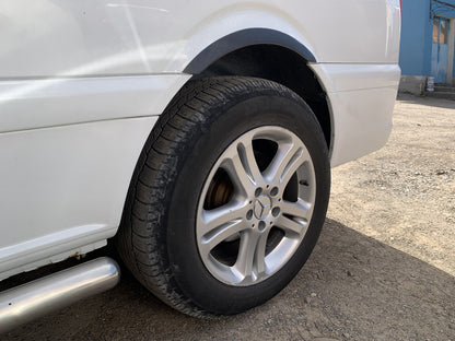 Fender flares (4 pcs, black) for Mercedes Vito W639 2004-2014 - image 7