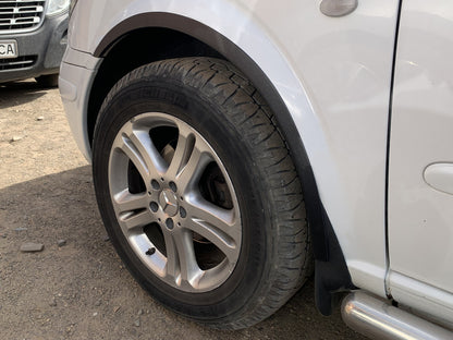 Fender flares (4 pcs, black) for Mercedes Vito W639 2004-2014 - image 2