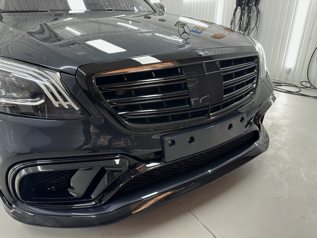 BRB body kit set (black, 2018+) for Mercedes S-сlass W222 2013-2022 - image 48