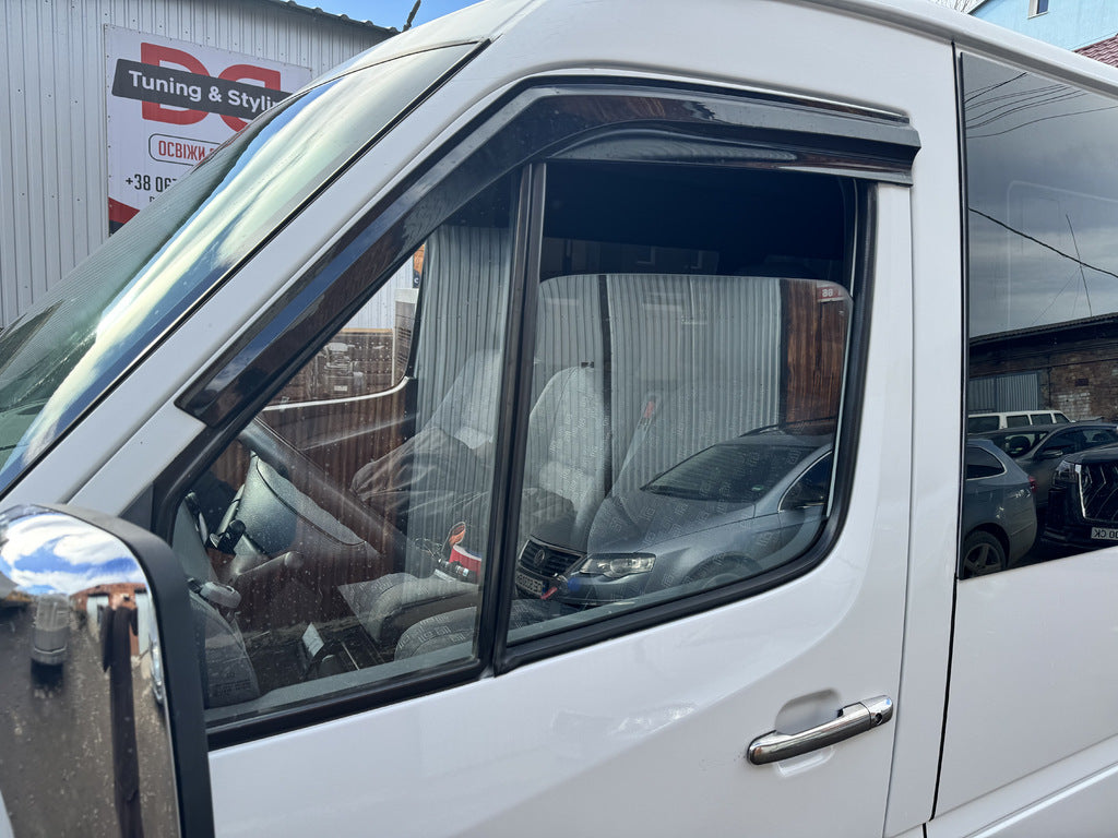 Window Deflectors (2 pcs, Sunplex Sport) for Volkswagen LT 1995-2006 - image 2