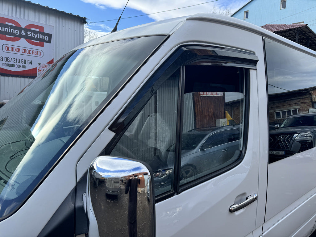 Window Deflectors (2 pcs, Sunplex Sport) for Volkswagen LT 1995-2006 - image 3