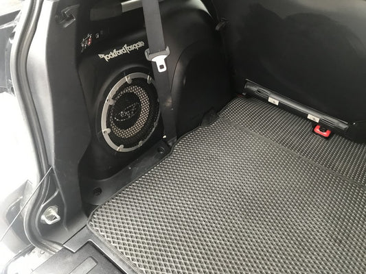 Trunk mat (EVA, black) 7-seater for Citroen C-Crosser - image 2