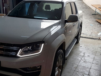 Side Steps Tayga V2 (2 pcs, Aluminum) for Volkswagen Amarok 2010-2022 - image 6