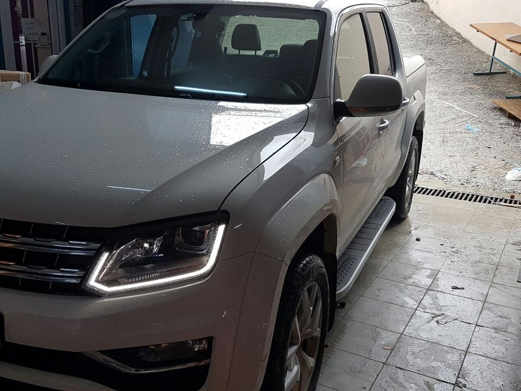 Side Steps Tayga V2 (2 pcs, Aluminum) for Volkswagen Amarok 2010-2022 - image 6