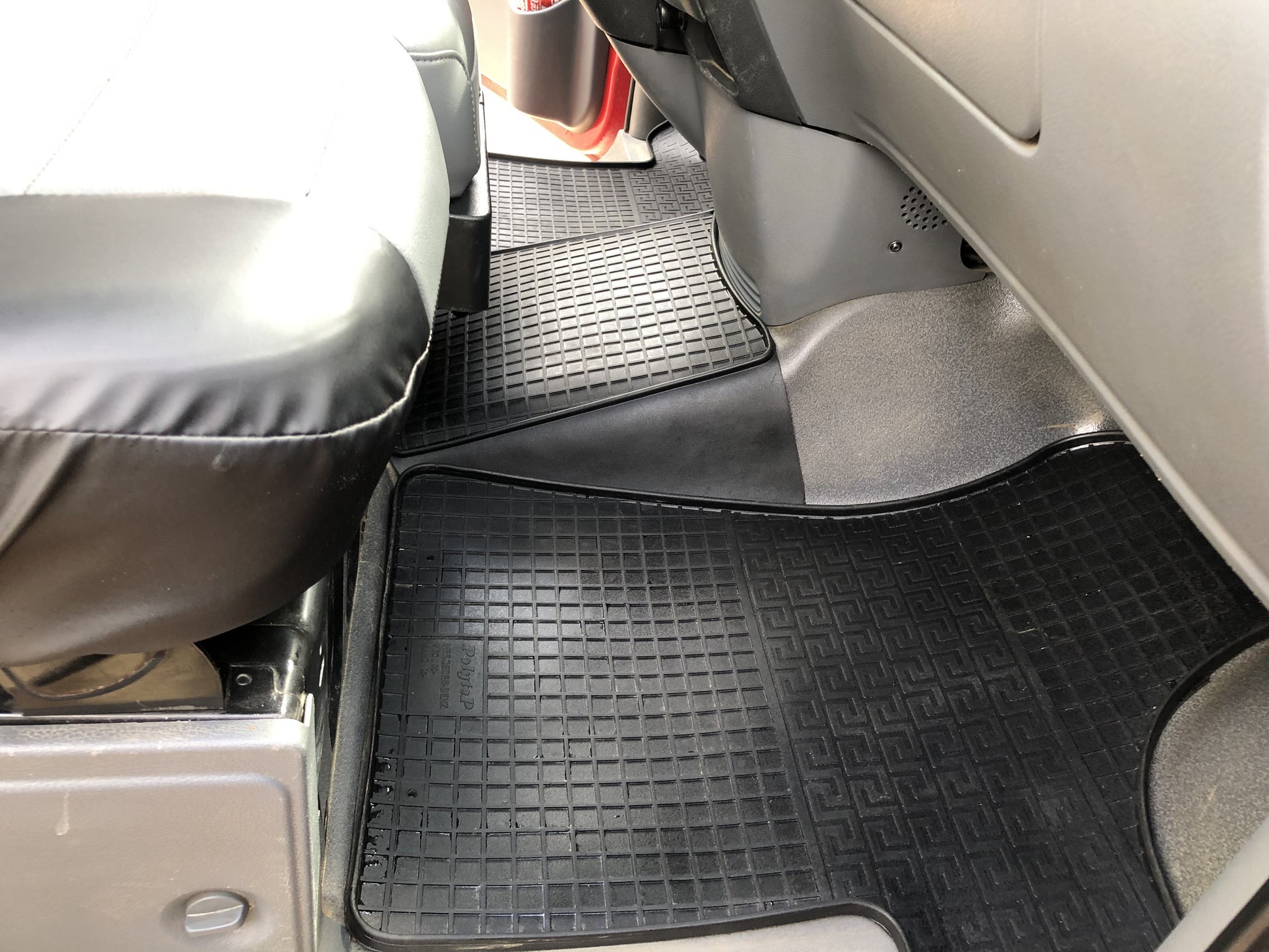 Rubber Floor Mats (3 pcs, Polytep) for Mercedes Vito W639 2004-2014 - image 7