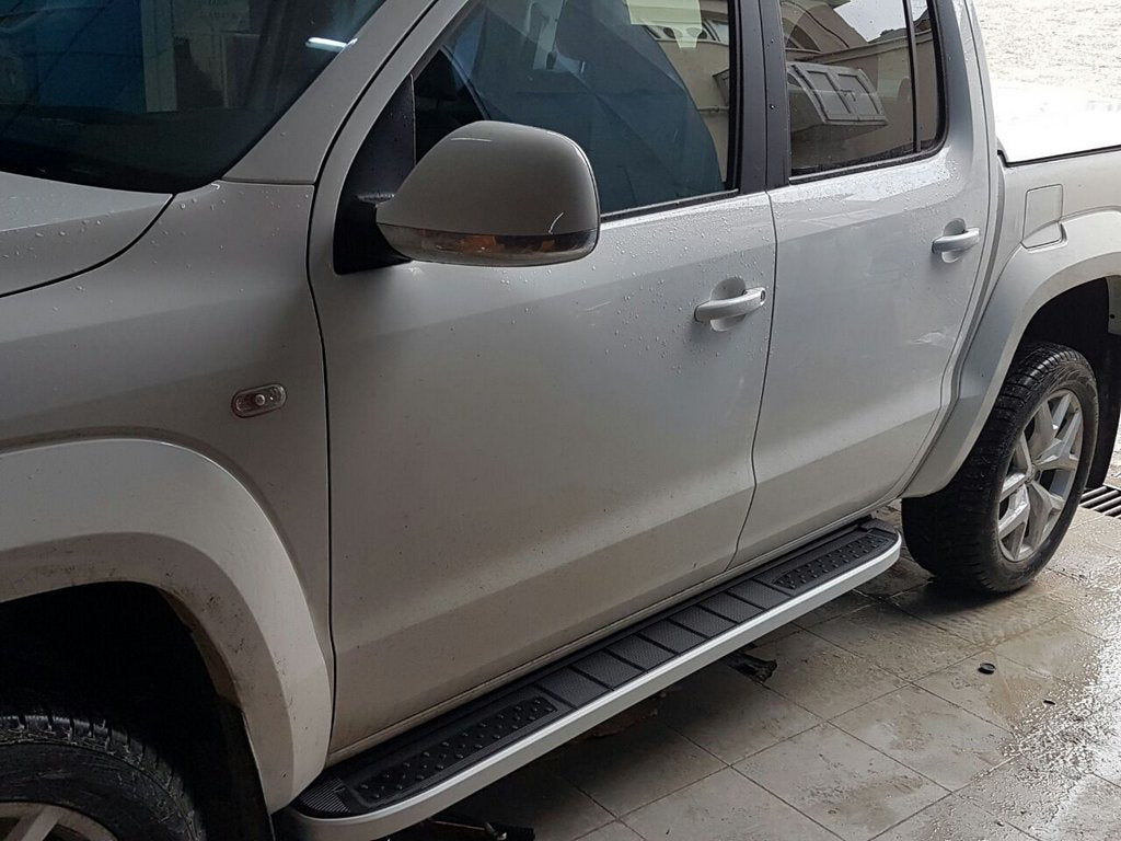 Side Steps Tayga V2 (2 pcs, Aluminum) for Volkswagen Amarok 2010-2022 - image 8