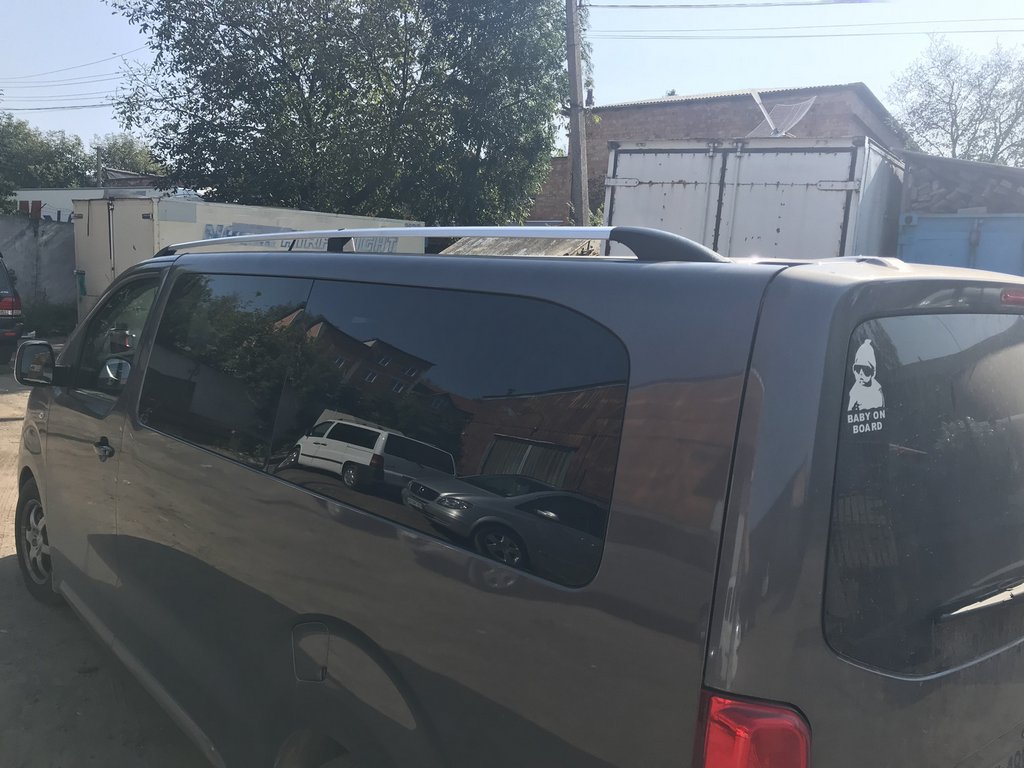 Roof Rails Chrome for Citroen Jumpy/Dispatch 2017- - image 3