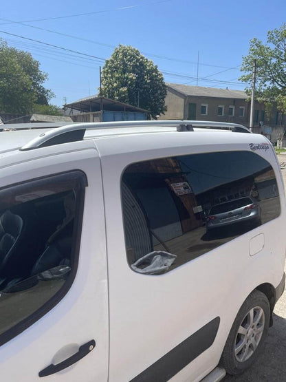 CROWN roof rails (matt gray) for Citroen Berlingo 2008-2018 - Reelken Auto