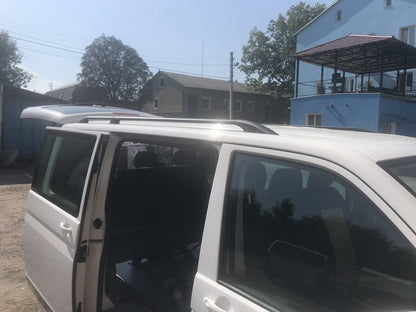 Black Roof Rails for Volkswagen T5 Transporter 2003-2010 - image 10