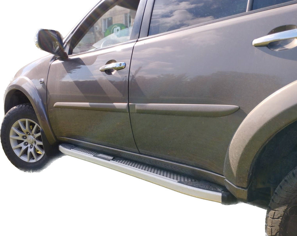 Side Steps Mevsim Grey (2 pcs, Aluminum) for Mitsubishi Pajero Sport 2008-2015 - image 4