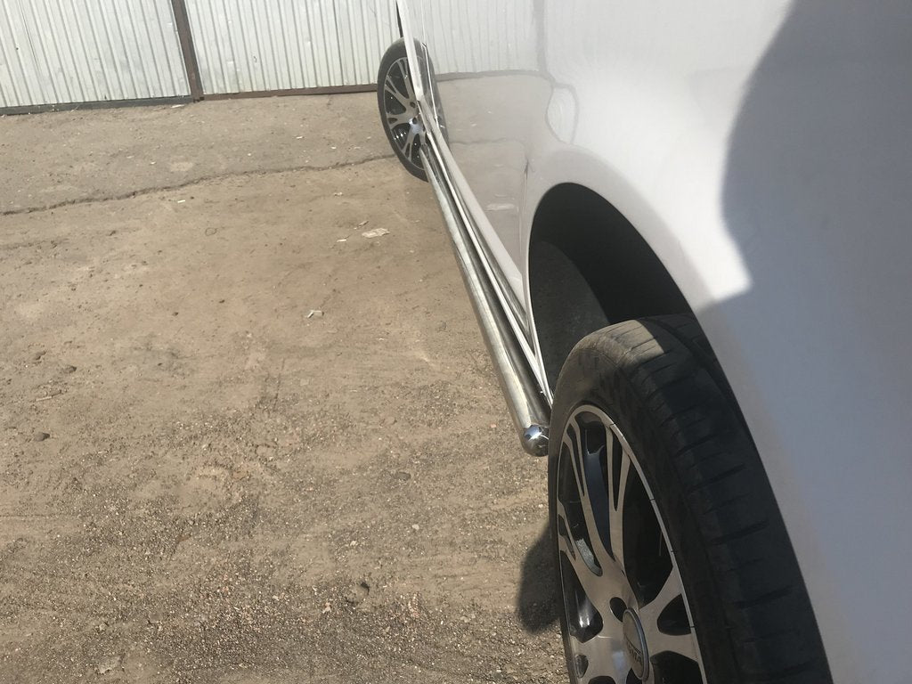 Side Bars (2 pcs, Stainless Steel) for Volkswagen T5 Transporter 2003-2010 - image 3