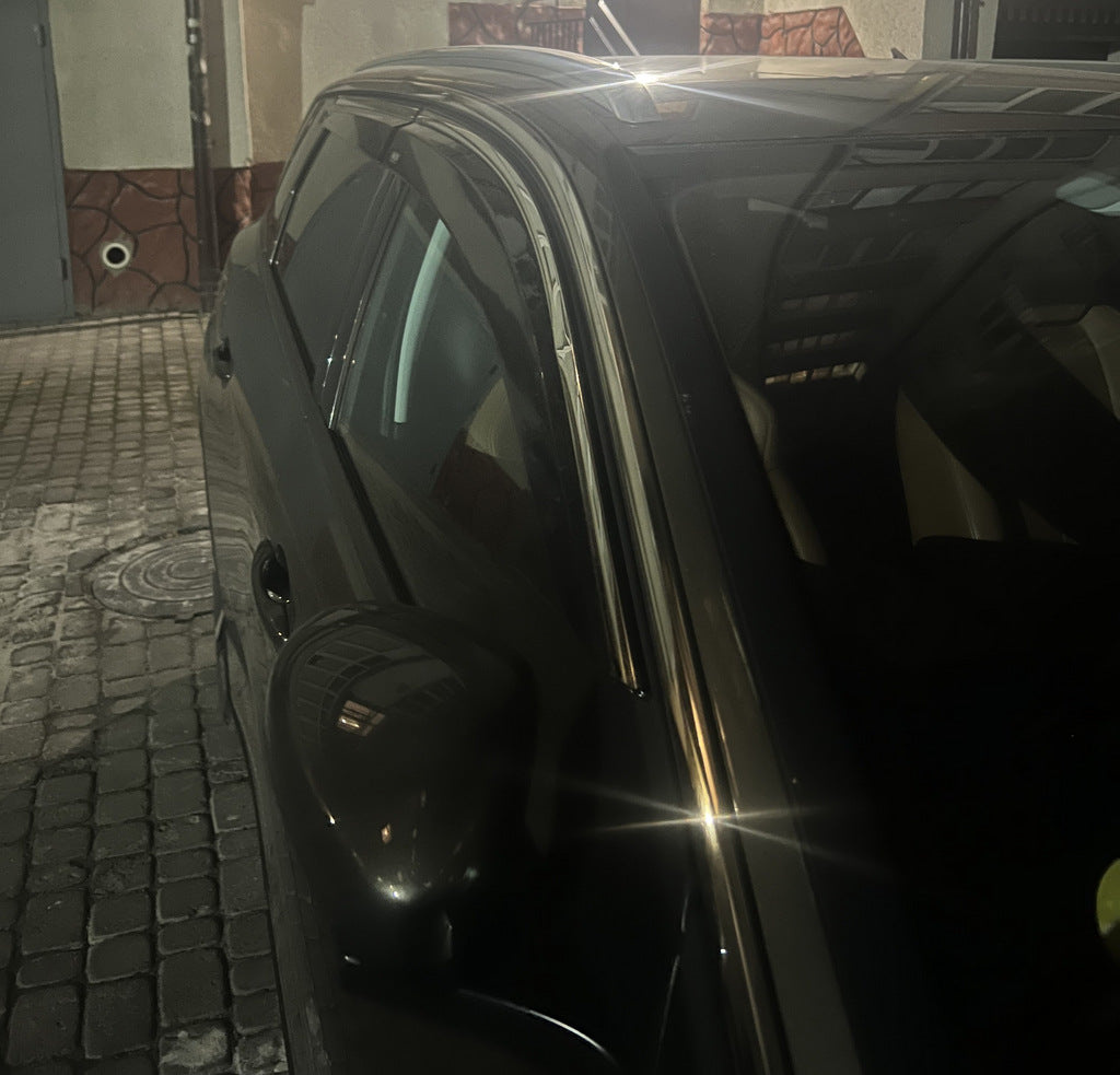 Window Deflectors with Chrome Trim (4 pcs, Niken) for Peugeot 5008 2016-2023 - image 5