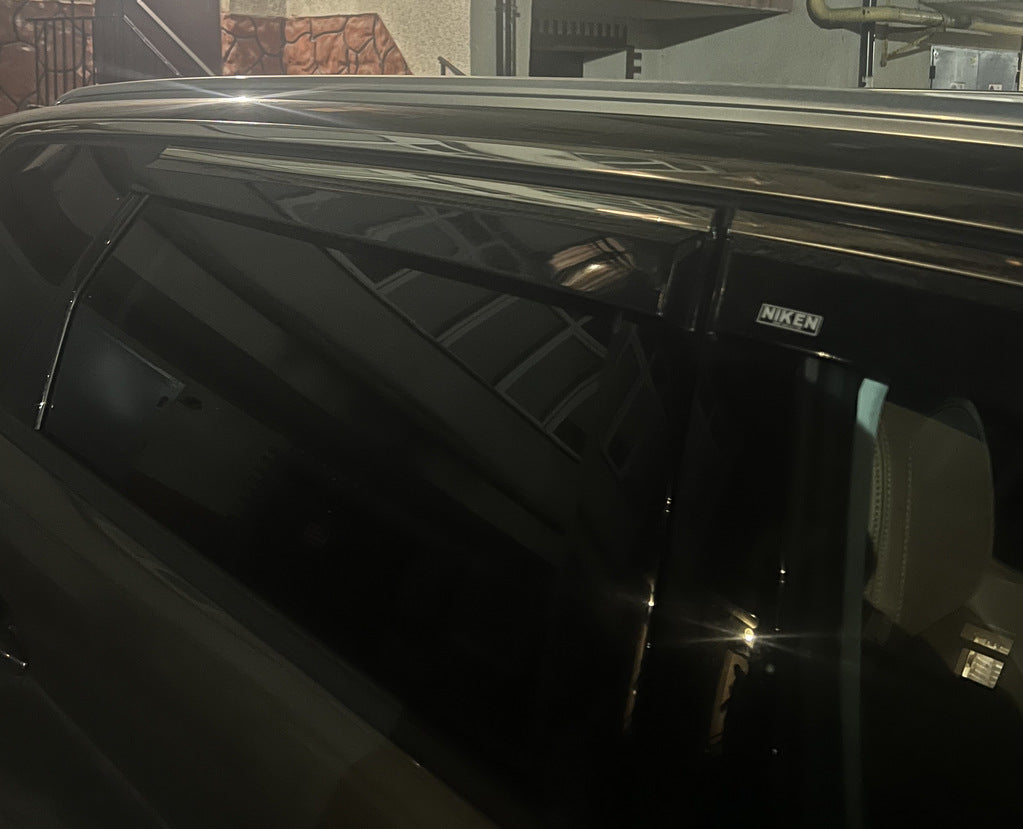 Window Deflectors with Chrome Trim (4 pcs, Niken) for Peugeot 5008 2016-2023 - image 6