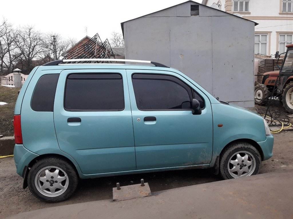 Roof Rails Chrome for Opel Agila 2000-2007 - Reelken Auto
