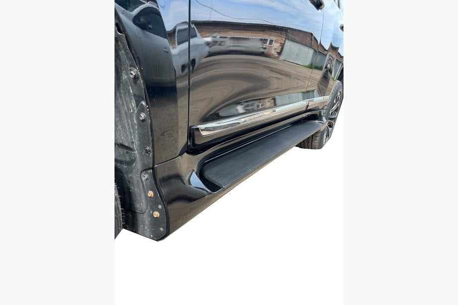 Side thresholds (2 pcs., aluminum) for Lexus GX460 - image 7