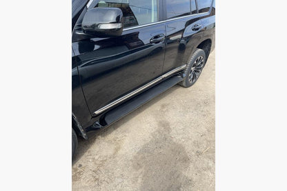 Side thresholds (2 pcs., aluminum) for Lexus GX460 - image 10